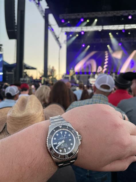 rolex on a redneck.